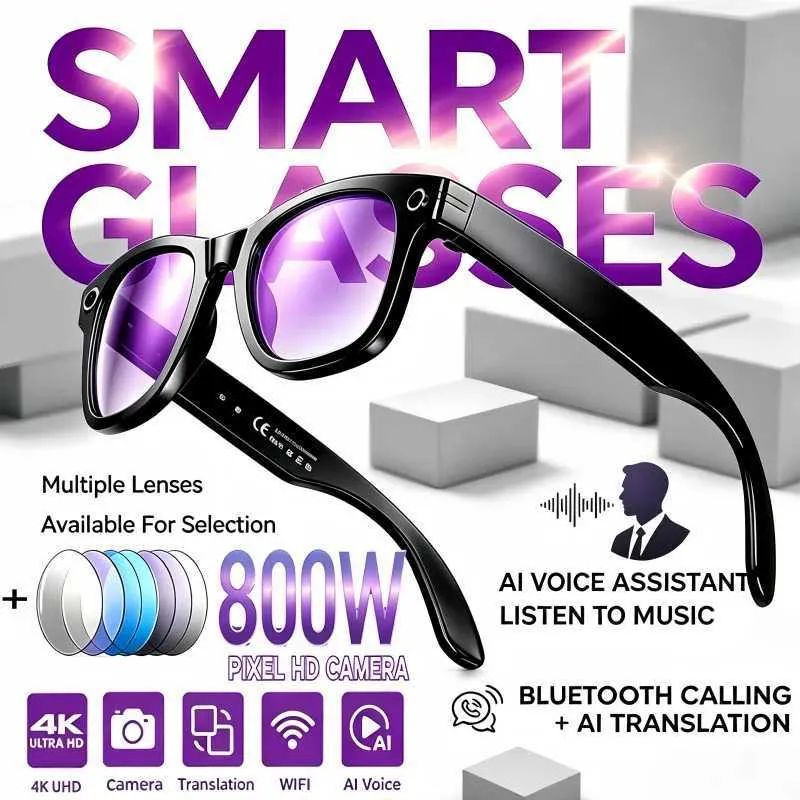 Premium E06 Al camera glasses