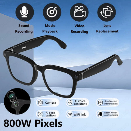 Premium V03-T5 AI camera glasses